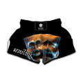 The Sock And Buskin Theatre Masks Print Muay Thai Boxing Shorts