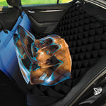 The Sock And Buskin Theatre Masks Print Pet Car Back Seat Cover