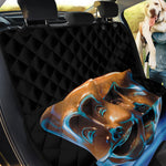 The Sock And Buskin Theatre Masks Print Pet Car Back Seat Cover