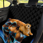 The Sock And Buskin Theatre Masks Print Pet Car Back Seat Cover