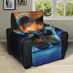 The Sock And Buskin Theatre Masks Print Recliner Protector