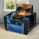 The Sock And Buskin Theatre Masks Print Recliner Protector