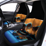 The Sock And Buskin Theatre Masks Print Universal Fit Car Seat Covers