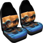 The Sock And Buskin Theatre Masks Print Universal Fit Car Seat Covers