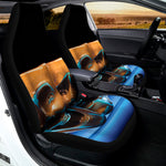 The Sock And Buskin Theatre Masks Print Universal Fit Car Seat Covers