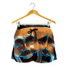 The Sock And Buskin Theatre Masks Print Women's Shorts