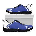 The Star Of Life Paramedic Symbol Print Black Sneakers