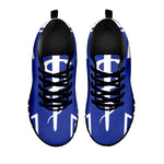 The Star Of Life Paramedic Symbol Print Black Sneakers