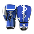 The Star Of Life Paramedic Symbol Print Boxing Gloves