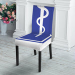The Star Of Life Paramedic Symbol Print Dining Chair Slipcover