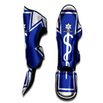The Star Of Life Paramedic Symbol Print Muay Thai Shin Guard