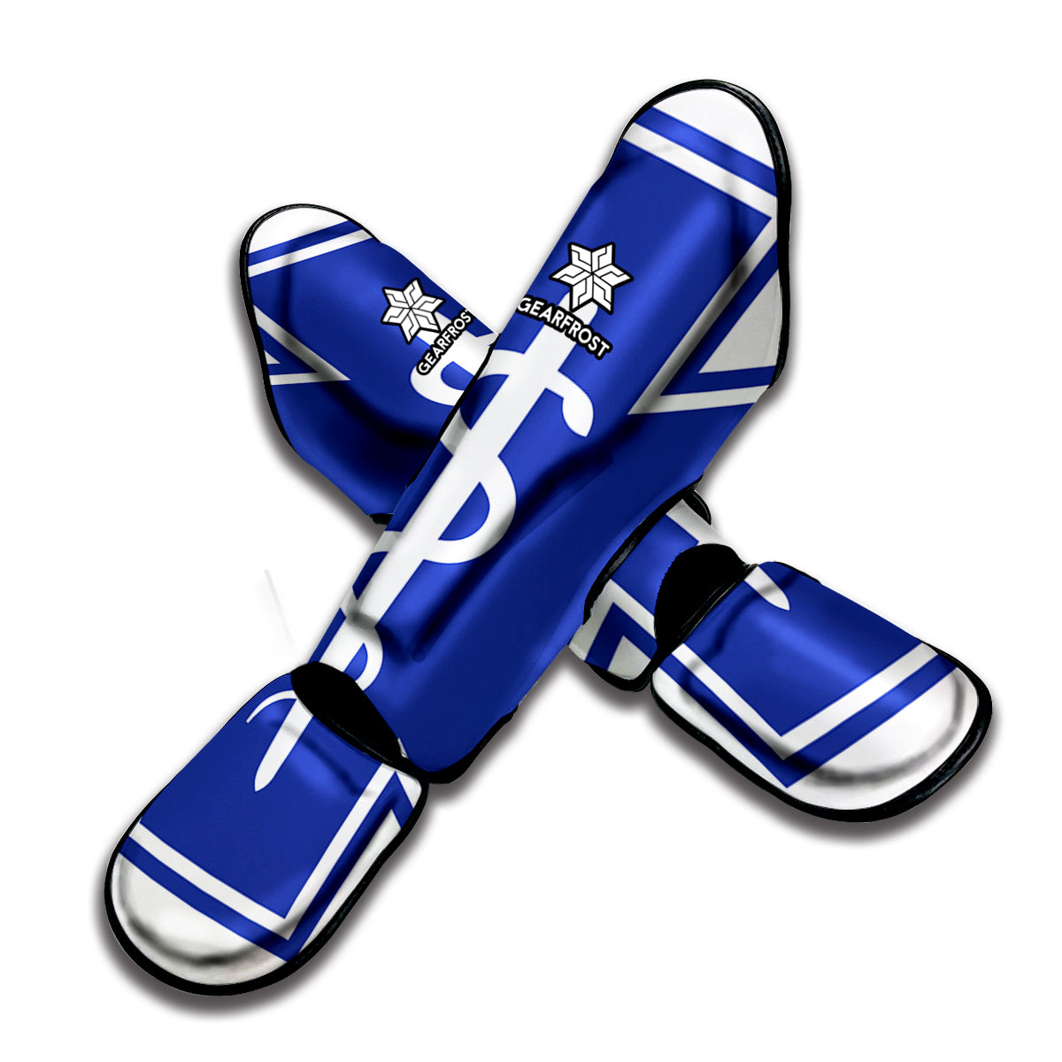 The Star Of Life Paramedic Symbol Print Muay Thai Shin Guard