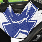 The Star Of Life Paramedic Symbol Print Pet Car Back Seat Cover