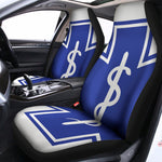 The Star Of Life Paramedic Symbol Print Universal Fit Car Seat Covers