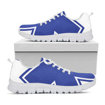 The Star Of Life Paramedic Symbol Print White Sneakers