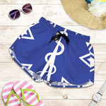 The Star Of Life Paramedic Symbol Print Women's Shorts