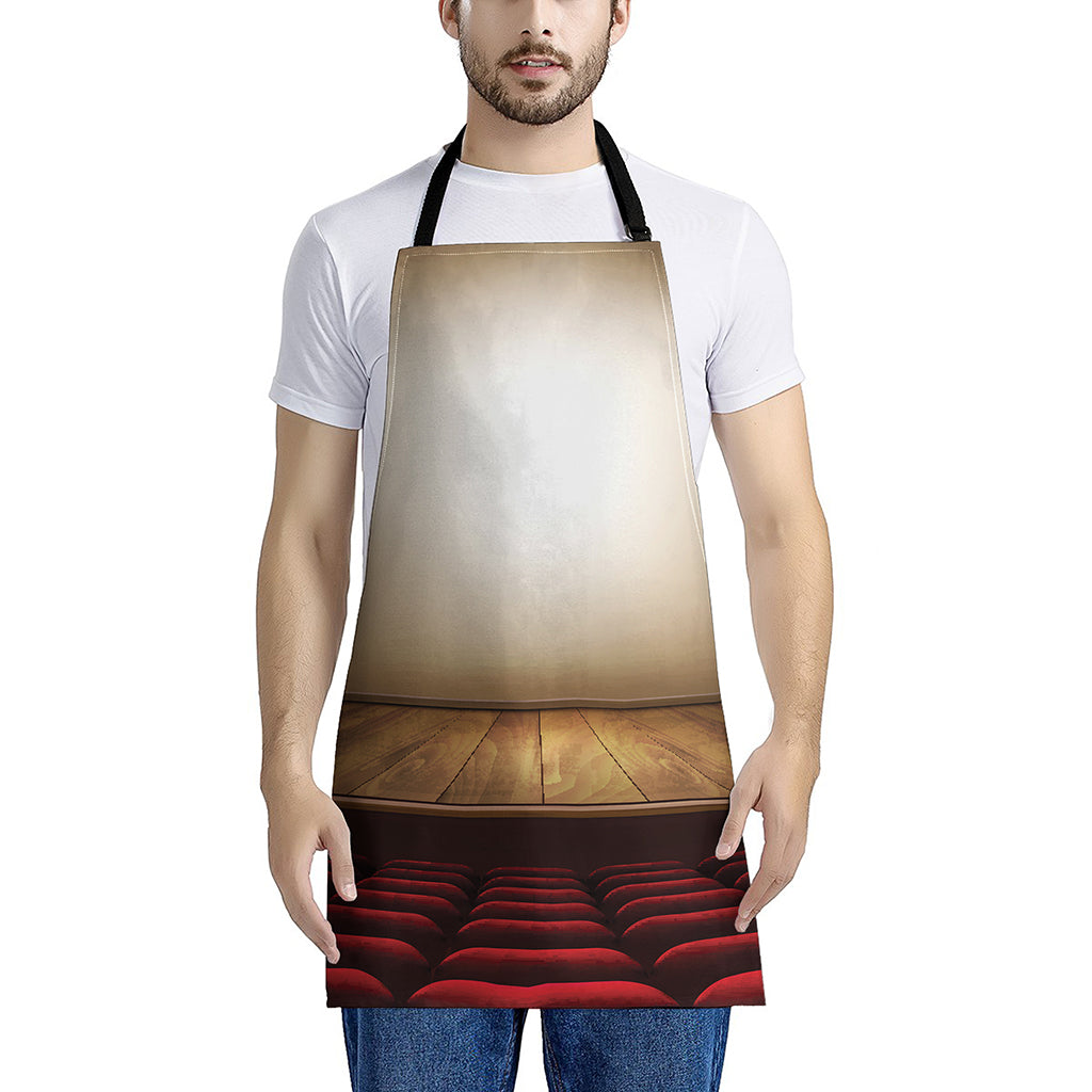 Theater Stage Print Apron