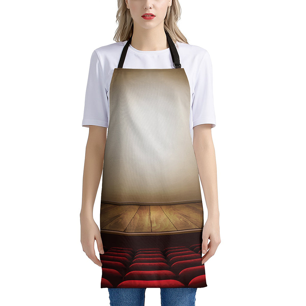 Theater Stage Print Apron