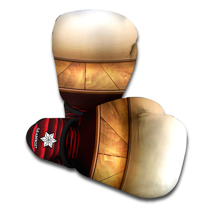 Theater Stage Print Boxing Gloves