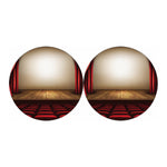 Theater Stage Print Car Coasters