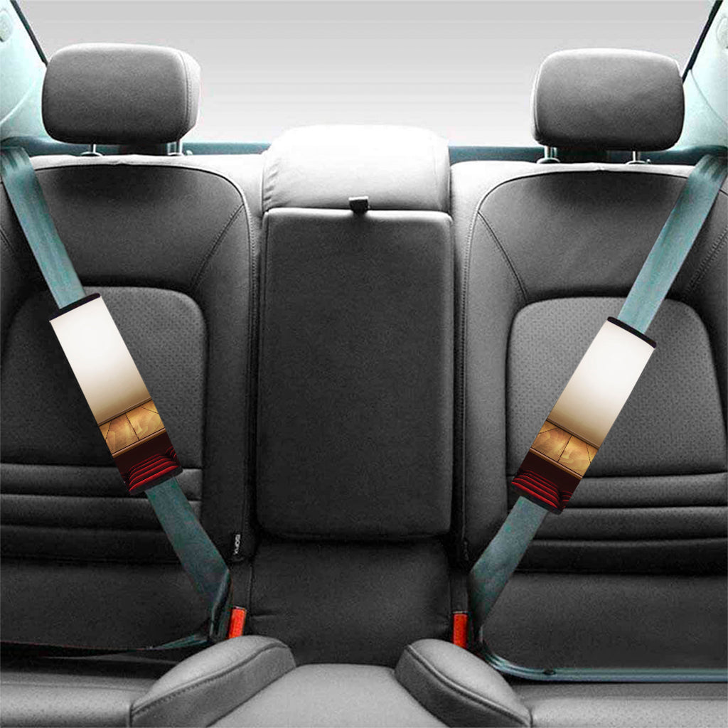 Theater Stage Print Car Seat Belt Covers