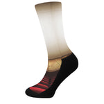 Theater Stage Print Crew Socks