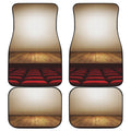Theater Stage Print Front and Back Car Floor Mats