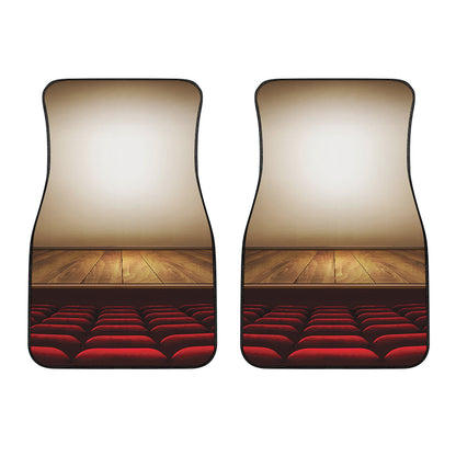 Theater Stage Print Front Car Floor Mats