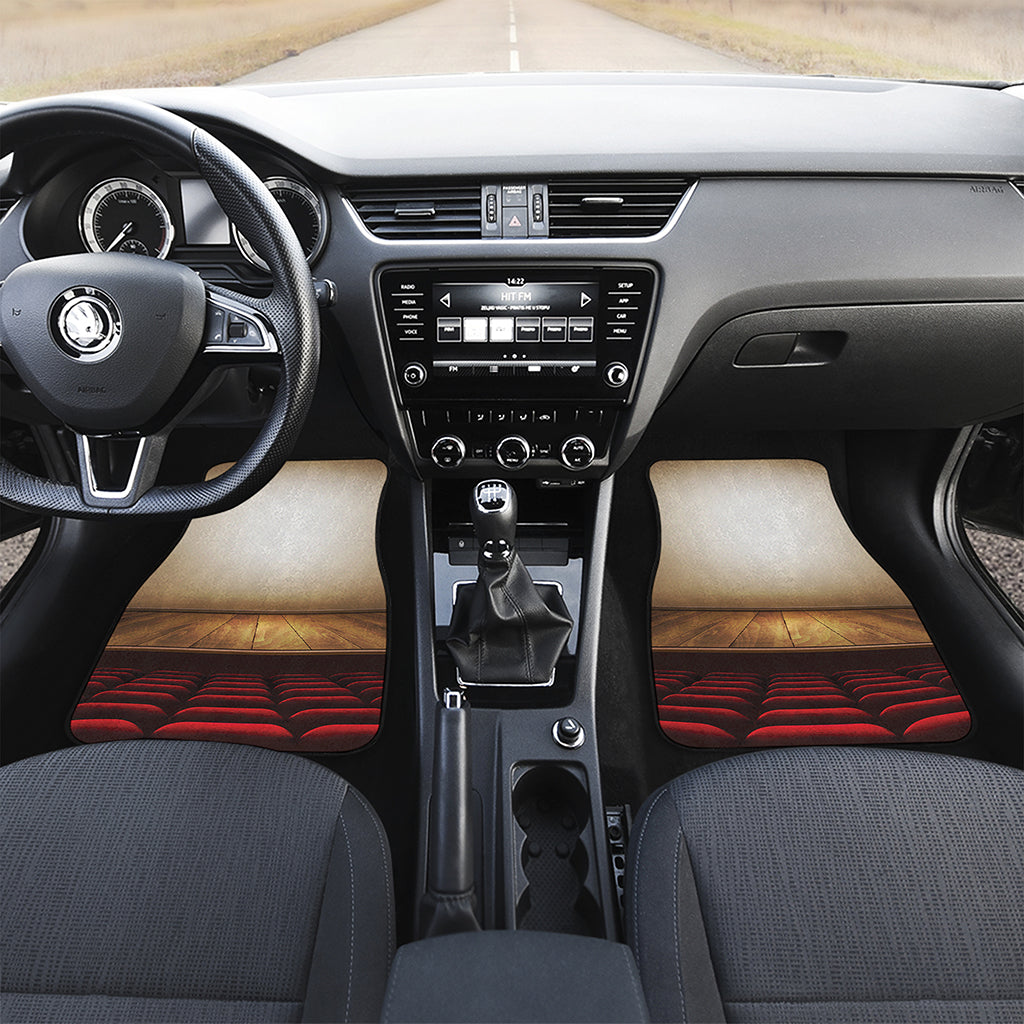 Theater Stage Print Front Car Floor Mats