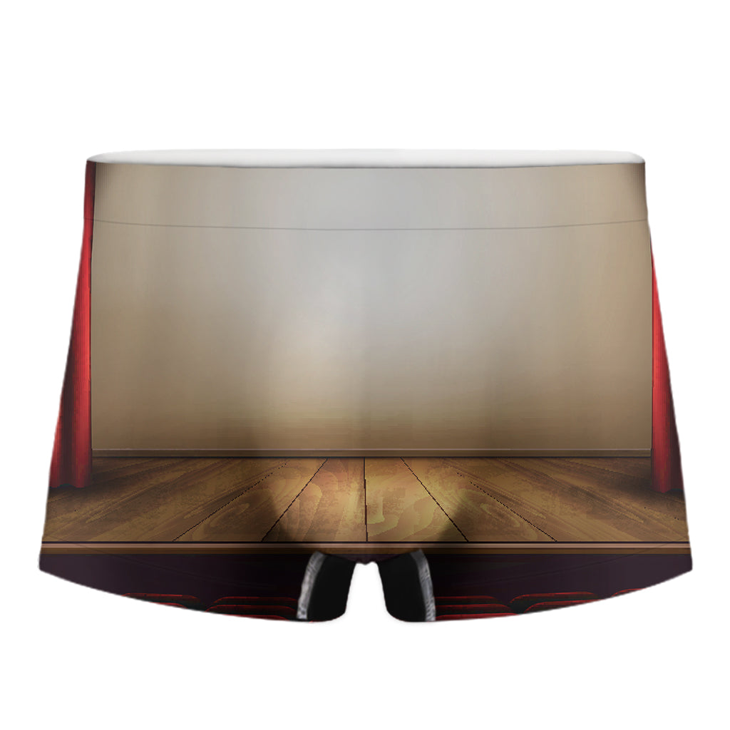 Theater Stage Print Men's Boxer Briefs