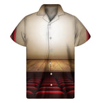 Theater Stage Print Men's Short Sleeve Shirt