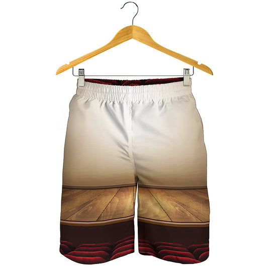 Theater Stage Print Men's Shorts