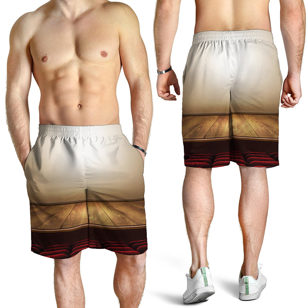 Theater Stage Print Men's Shorts