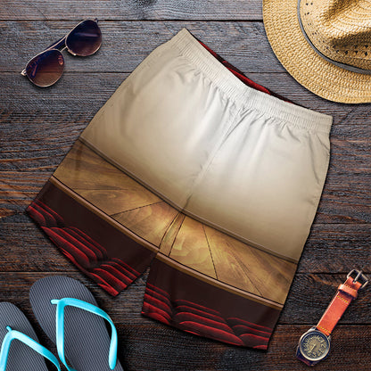 Theater Stage Print Men's Shorts