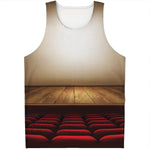 Theater Stage Print Men's Tank Top