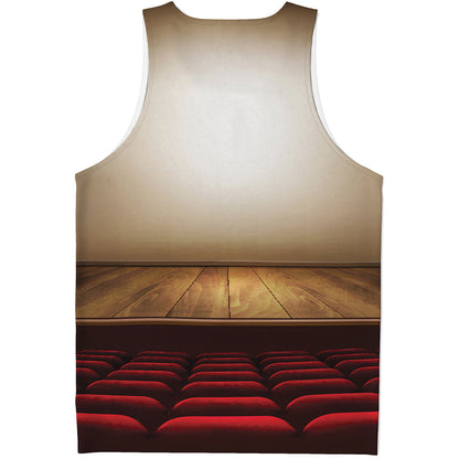 Theater Stage Print Men's Tank Top