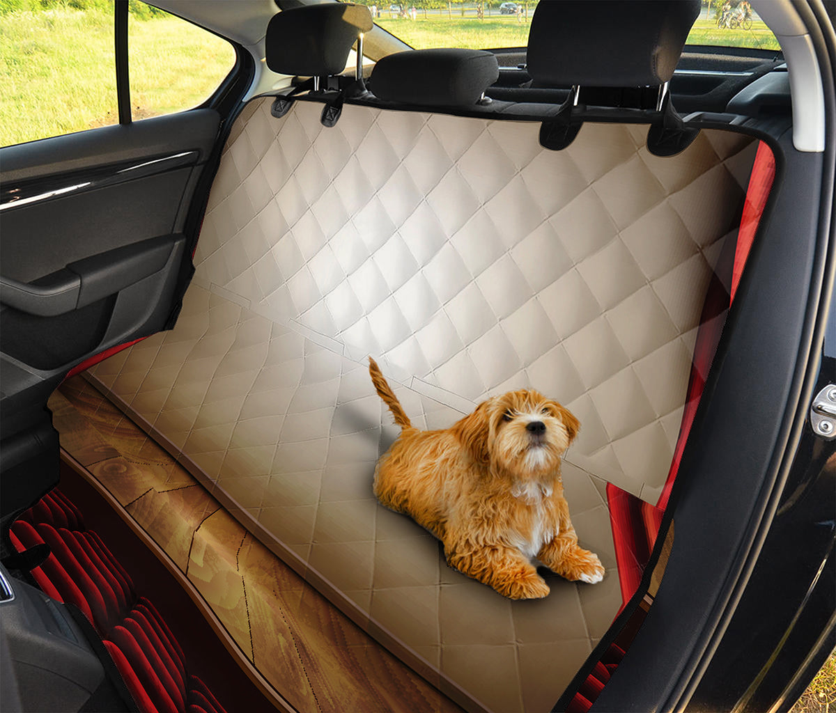 Theater Stage Print Pet Car Back Seat Cover