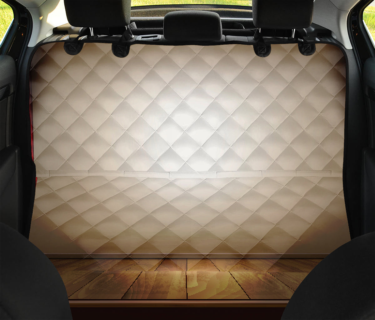 Theater Stage Print Pet Car Back Seat Cover