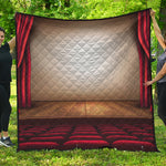 Theater Stage Print Quilt