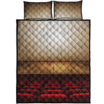 Theater Stage Print Quilt Bed Set
