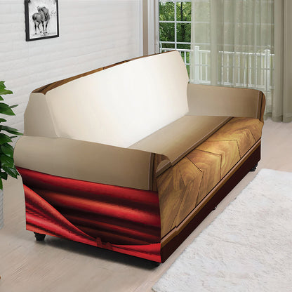 Theater Stage Print Sofa Cover
