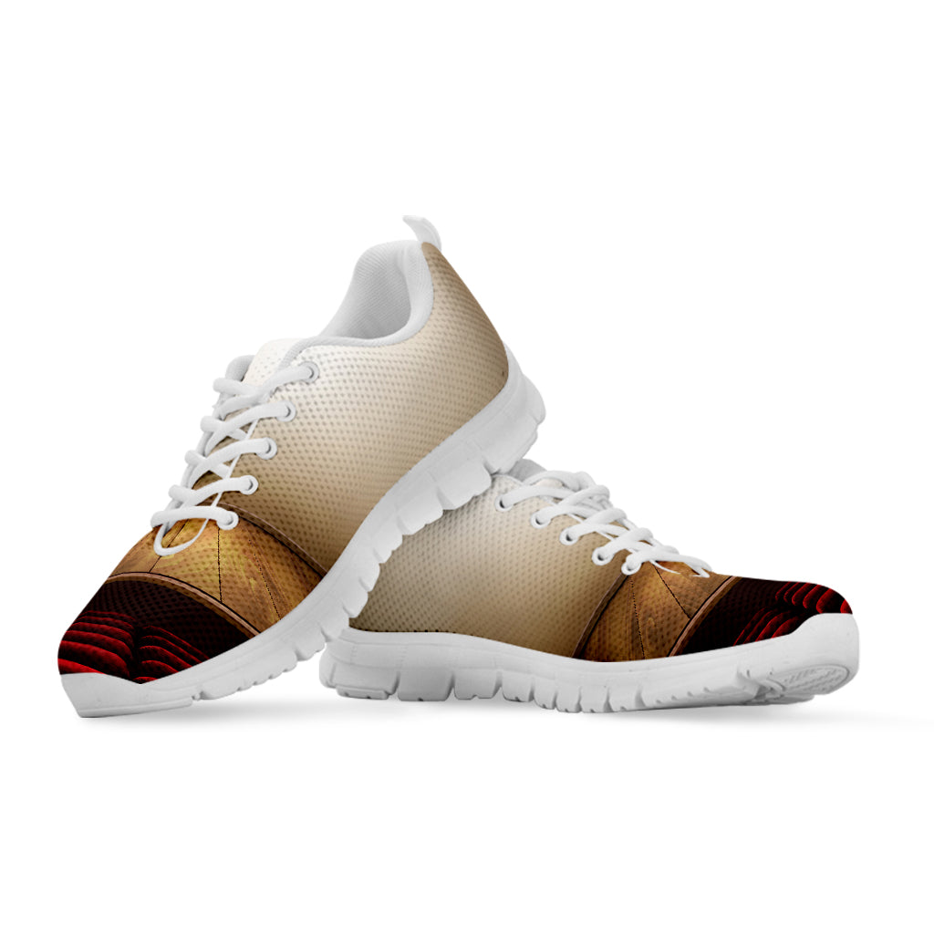 Theater Stage Print White Sneakers