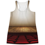 Theater Stage Print Women's Racerback Tank Top