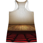 Theater Stage Print Women's Racerback Tank Top