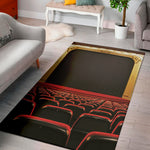 Theatre Stage Print Area Rug