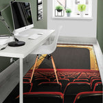 Theatre Stage Print Area Rug