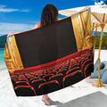 Theatre Stage Print Beach Sarong Wrap
