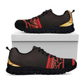 Theatre Stage Print Black Running Shoes