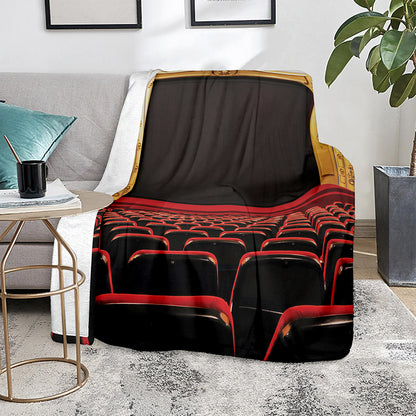 Theatre Stage Print Blanket