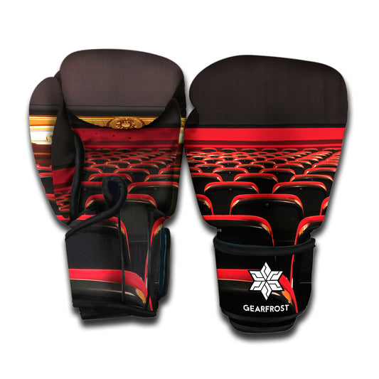 Theatre Stage Print Boxing Gloves